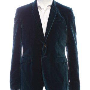 Burberry Prorsum - Fall 2012 Green Velvet Blazer